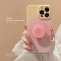 Gradient Pink Bracket 14 Pro Max Apple Phone Case 12 for iphone 13 Spring Summer XR Film 15 Huawei. 