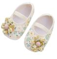 Baby Girls Soft Shoes Infant Toddler Walkers Shoes Colorful Flowers Princess Shoes. 