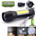 Rechargeable Flashlights Torch Led Usb Portable Torches 3 Modes - Convenient And Portable Lighting Solution With Usb Rechargeable Battery. 