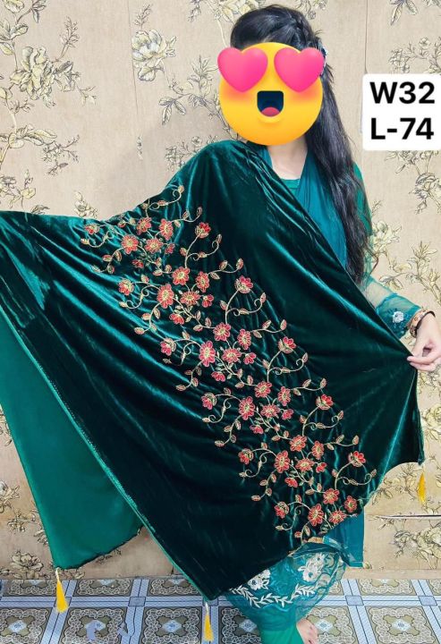 Refined%20Taste%20-%20Korean%20Velvet%20Shawls%20Full%20Embroidery%20Work%20One%20Piece%20Multi%20Color%20For%20Smart%20Women/Girls.%20-%20Durabilty%20Assured%20-%20Image%202