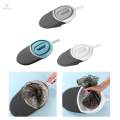 Portable Bed Pan with Guard with A Handle Load Bearing Bedridden Urinal for Home Elderly Men.
