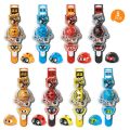 8PCS Insects Armor Gyroscope Inertial Car Cute Watch Gyro Cars Pull Back Device Educational Toys ChristGifts For Kids.