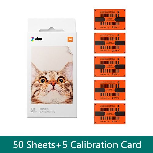 (New) Xiaomi ar printer mi Zink portable photo printerphoto paper mini portable home 1 minute inkless fast printing 2*3 inches