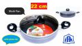 Kaim non-stic Korai/Wok pan with glass lid (22cm, 24cm, 26cm,28cm & 30cm). 