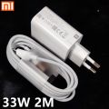 Xiaomi Fast charger 33W Turbo charge  adapter  27W USB type C cable For Xiaomi 10 11 redmi note 9 10 pro K30 40. 
