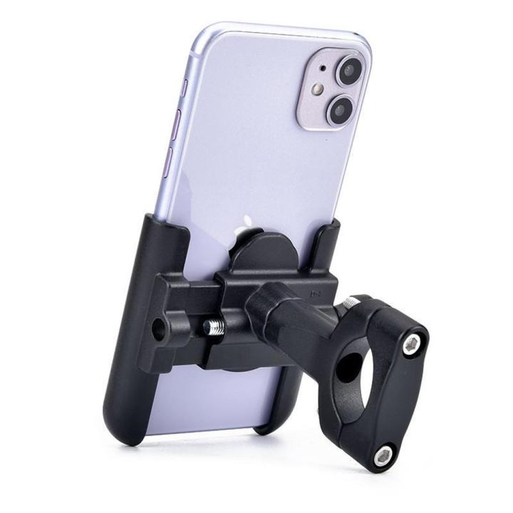 Metal%20Bike%20Mobile%20Holder%20For%20Mobile%20Phone%20Bracket%20Motorcycle%20Bicycle%20Takeaway%20Rider%20-%20Black%20-%20Sturdy%20And%20Convenient%20Mobile%20Holder%20For%20Bikers%20-%20Image%202