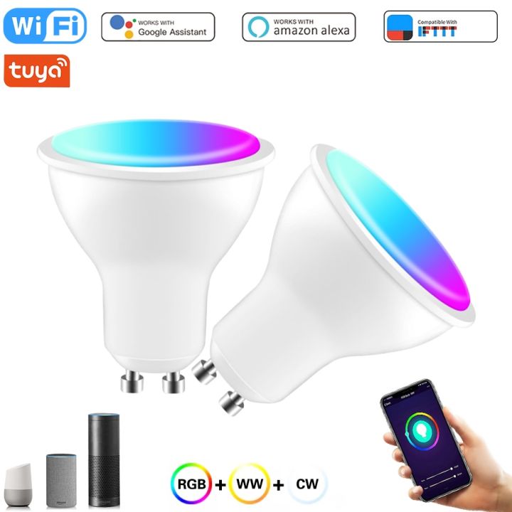 GU10%20Spotlight%208W%20LED%20Bulb%20Tuya%20WiFi%20Smart%20or%20Remote%20Control%20RGB%20%20Dimmable%20Light%20Lamp%20RGBCW%20For%20Alexa%20Google%20Home%20Deroration%20-%20Image%203