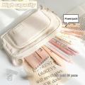 Kawaii Pencil Cases Pouch Large Capacity Cute Multifunctional Pen Bag School Student Stationery Canvas Storage Bag Girls Gifts. 