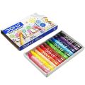 Doms Wax Crayons Pack of 24 shades Vibrant Colour Non toxic, Safe for Children. 