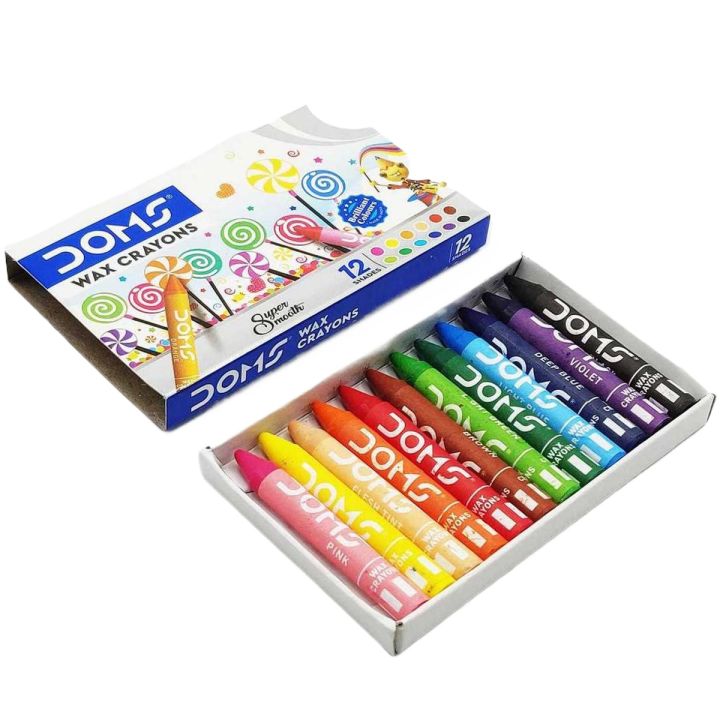Doms%20Wax%20Crayons%20Pack%20of%2024%20shades%20Vibrant%20Colour%20Non%20toxic,%20Safe%20for%20Children%20-%20Image%203