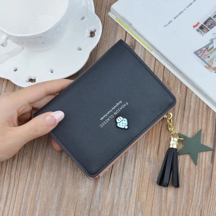 【Wweirdoo】Women Small s New Ladies Cute Mushroom Money Clip Fashion Credit Card Holder Zipper Purse For Girls Ladies wallet