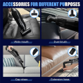 Hand Held Vacuum Cleaner Cordless Portable Handheld Vacuum Rechargeable Small Car Vacuum ABS with 120W High Power. 