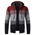 Autumn Winter Jacket Men Warm Cashmere Casual Wool Zipper Slim Fit Fleece Jacket Men Coat Dress Knitwear Male.