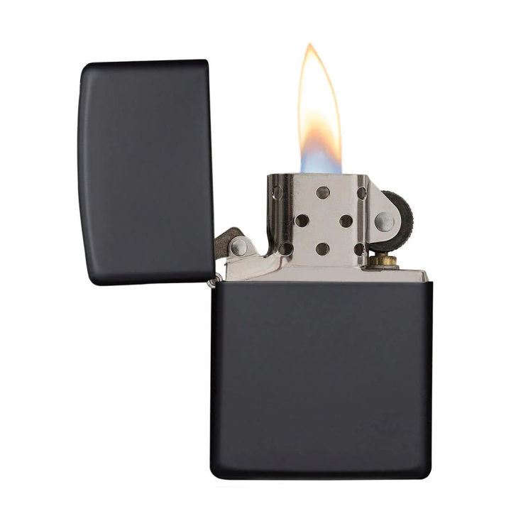 Metal Zippo Lighter Black with out oil