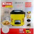 Kiam Rice Cooker Delux (Full Body) 2.8 ltr DFB-104. 