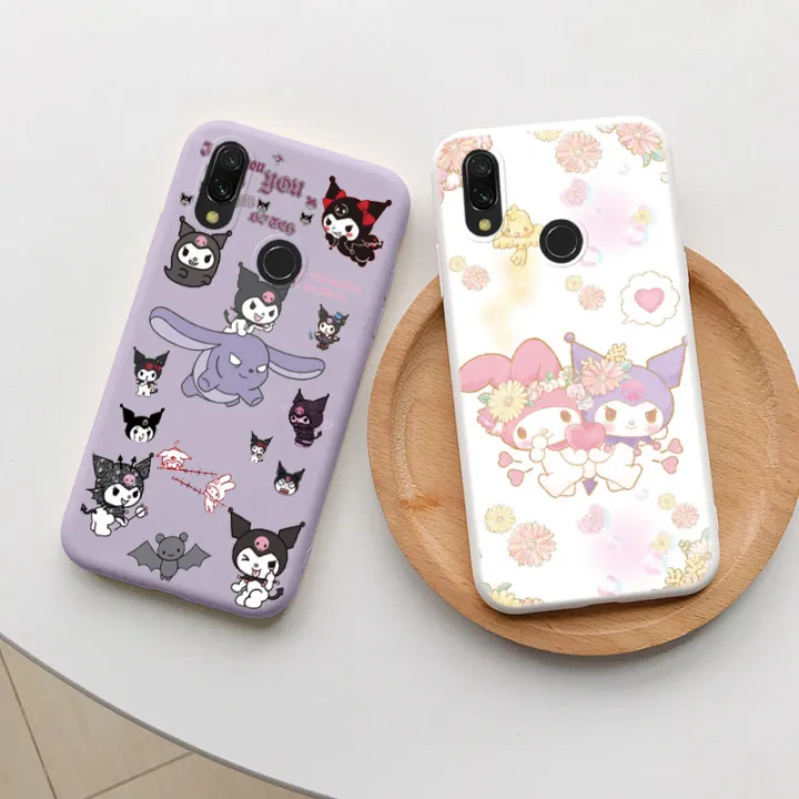 Phone%20Case%20for%20Xiaomi%20Redmi%20Note%207%207S%20Pro%20Back%20Cover%20Girl%20for%20redmi%20note%207%20Anti-drop%20Kuromi%20Melody%20Cinnamoroll%20Silicone%20Cases%20-%20Image%206