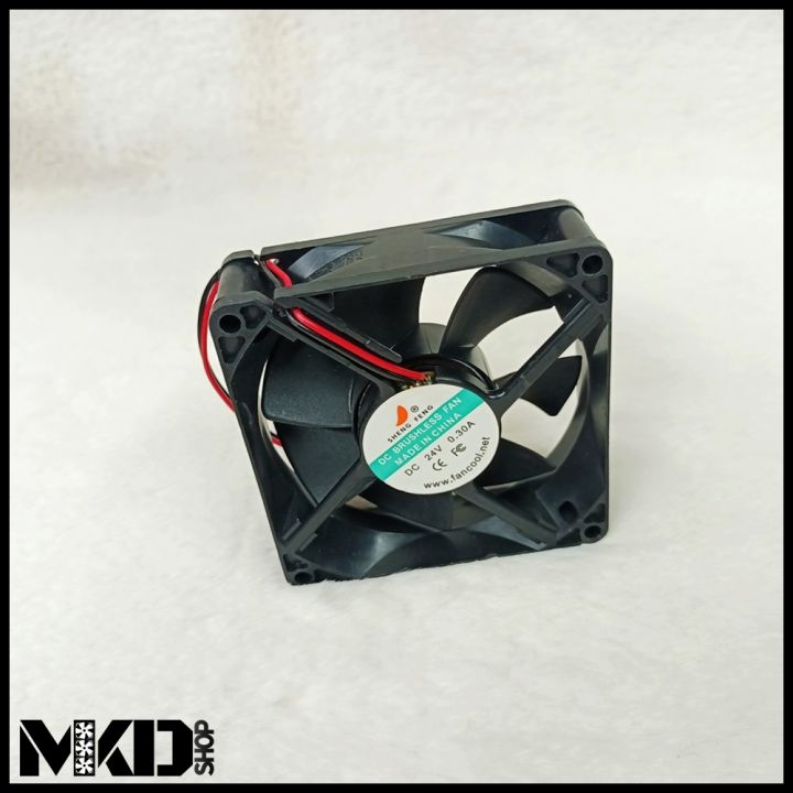 Cooling%20Fan%20~%203%20inch%2024%20Volt%20E-Star%20Cooling%20Fan%20-%202%20pin%20(Thin)%20-%20Image%203
