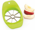 Apple cutter with push stand Plastic body Apple cutter. 