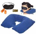 Tourists Treasure 3 in 1 neck pillow,Eye mask & Earplug.