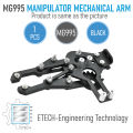 Robot Claw Manipulator Paw Alloy Arm Mechanical Gripper Clamp MG995 Kit For Arduino Robot.