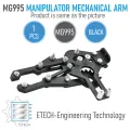 Robot Claw Manipulator Paw Alloy Arm Mechanical Gripper Clamp MG995 Kit For Arduino Robot. 