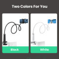 UGREEN Gooseneck Clip Phone Holder for Bed Desk Cell Phone Mount Flexible Lazy Long Ar-m Cla-mp Headboard Hand Free Overhead for iPhone Pro Max Samsung Galaxy Ultra. 
