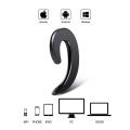 Kobwa Ear-Hook Wireless Headphones Non Ear Plug Bluetooth Headset,Bone Conduction Headphone for Cell Phone Talk (Single Ear). 