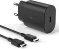 SAMSNG 25W USB-C Super Fast Charging Wall Charger (Galaxy S20/S20+/S20 Ultra/Note10/Note20/plus/S10 5G,- Black. 