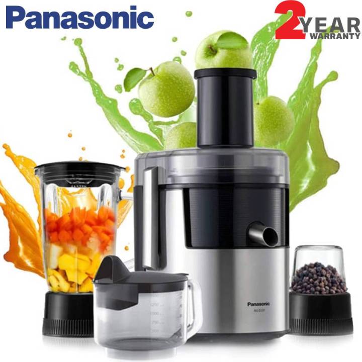 Panasonic MJ-DJ31 3-in-1 Juicer, Blender & Grinder 800Watt