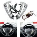 Car Steering Wheel Switch Button Cruise Control Button for Nissan TIIDA SENTRA Livina SUNNY ALMERA 25550-3DA6A. 