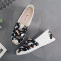 24 Spring and Autumn New Single Shoes, Women's Old Beijing Cloth Shoes, Mother's Shoes, Low-top Anti-slip Soft-soled Casual Canvas Shoes, a Dropshipping. 