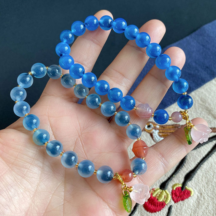Jingyao%20Natural%20Blue%20Sugar%20Heart%20Agate%20Bracelet%20Bell%20Powder%20Crystal%20Rose%20Crystal%20Love%20Blue%20Crystal%20Wholesale%20-%20Image%203