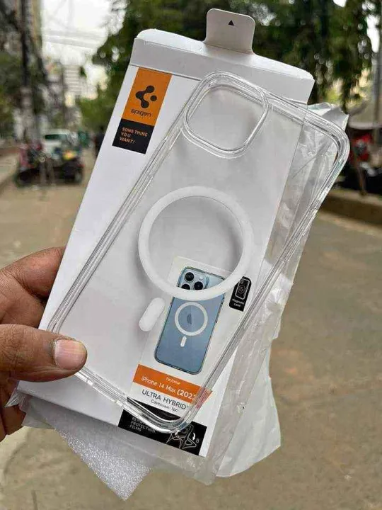 SPIGEN%20Case%20for%20iPhone%2013%20Series%20%5BUltra%20Hybrid%20Mag%20Fit%5D%20Keep%20its%20Own%20Clarity%20with%20Durable%20Protection,%20for%20MagSafe%20/%20iPhone%2013Pro%20Max%20Case%20/%20iPhone%2013,%2013%20Pro%20Casing%20-%20Image%203