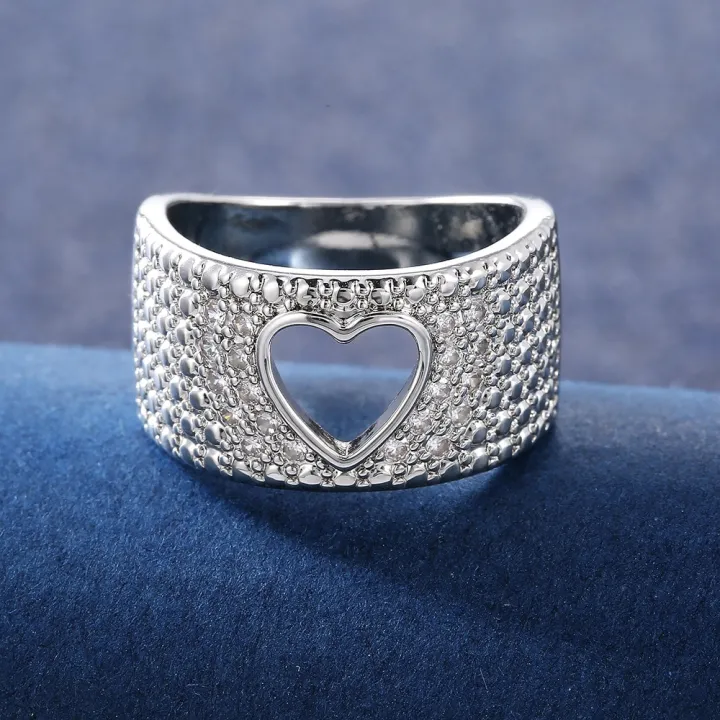 Cute%20Heart%20Big%20Band%20Ring%20with%20Bling%20Zircon%20Stone%20for%20Women%20Wedding%20Engagement%20Fashion%20Jewelry%20-%20Image%204
