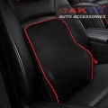 Seat Memory Foam Pillow, Car Neck Headrest Pillow Soft Memory Foam Lumbar Support Back Massager Waist Cushion Pillow For Chairs in the Car Seat Pillows Home Office Relieve Pain (2 PC/SET).