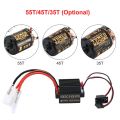 540 35T 45T 55T Brushed Motor With 320 Waterproof ESC for RC Car Rock Crawler. 