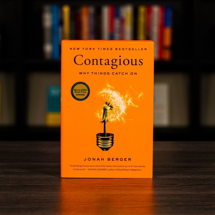 Contagious: Why Things Catch On by Jonah Berger -paperback