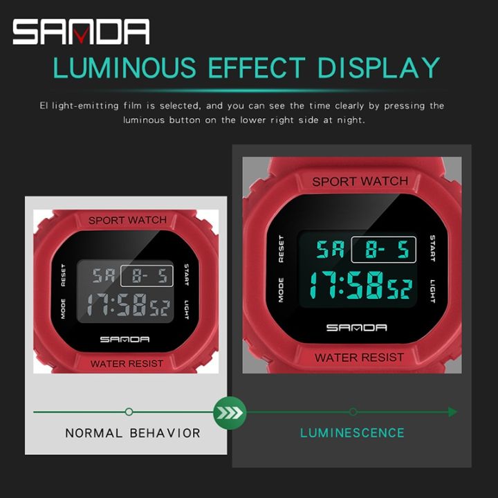 SANDA%20Watch%20293%20Digital%20Watch%20Men%20Women%2050M%20Waterproof%20Sports%20Watches%20Male%20Ladies%20Clock%20Electronic%20Square%20Watch%20Lover's%20Wrist%20-%20Image%208