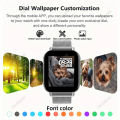 2024 New Smart Watch For Men Women Gift 1.44'' Touch Screen Sports Fitness Watches Bluetooth Calls Digital Smartwatch Wristwatch. 