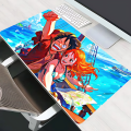 One pieces Luffy Mouse Pad Gaming Laptops Keyboard Mat Deskmat Pc Accessories Desk Protector Mousepad Gamer Mats Anime.