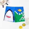 Cartoon boy swimsuit baby swimsuit good fabric boy small, medium and big children's swimming trunks, a substitute children's swimming trunks. 