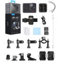 AKASO Brave 8: 4K60fps Action Camera With Dual Screens - 48MP Photos - 8K Time-Lapse and Underwater Support.
