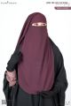 Glam Touch Premium Naomi Double Part Flap Niqab. 