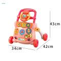 Baby Push Walking Toy Music Learning Toy Gift for 1 2 3 Year Olds Infants. 