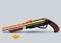 Best toy baby gun ( rubber gun ) - Multi color gun for kids.. 