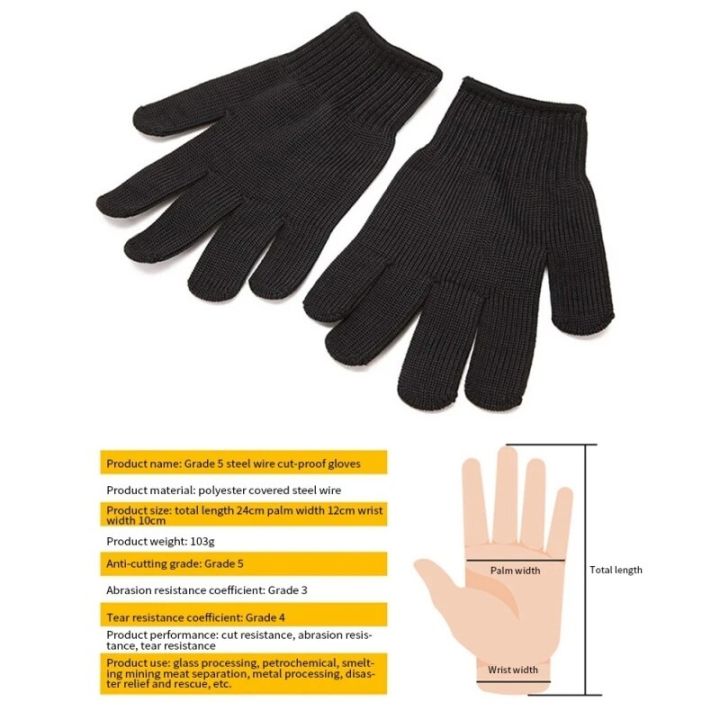 Level%205%20Anti%20Cut%20Protect%20Gloves%20Stainless%20Steel%20Wire%20Metal%20Mesh%20Safety%20Protection%20Gloves%20for%20Kitchen%20Garden%20Outdoor%20Cutting%20Work%20-%20Image%207