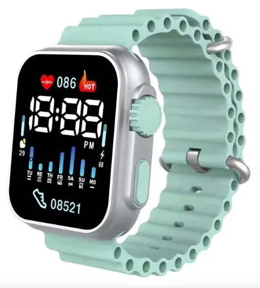 Black%20Square%20Dial%20Digital%20Watch%20%20for%20Women%20-%20Image%204