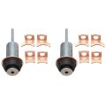 2X for Starter Repair Rebuild Kit Solenoid Contact Plunger Set Denso Nippondenso 128000-7390. 