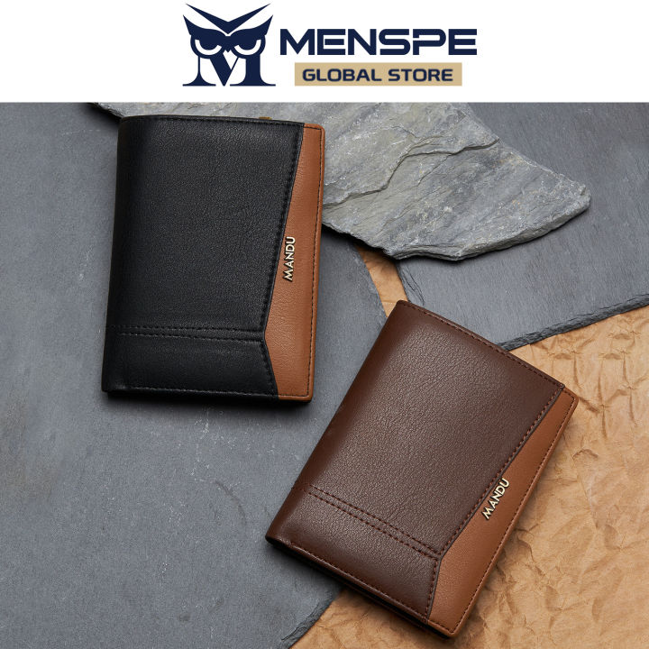 MENSPE%20Men%20Short%20Wallet%20Drawable%20Card%20Slot%20Design%20RFID%20Block%20Wallet%20Coin%20Wallets%20Soft%20Microfiber%20Genuine%20Leather%20Wallet%20Multi-Card%20Position%20ID%20Credit%20Cards%20Holders%20Coin%20Bag%20Business%20Wallets%20-%20Image%206
