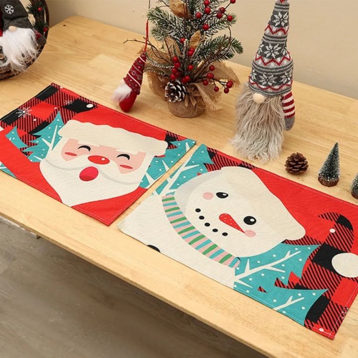 Cute%20Santa%20Claus%20Snowman%20Printed%20Christmas%20Linen%20Placemats%20Coffee%20Tea%20Cup%20Dinner%20Plate%20Mat%20Tablecloth%20Kitchen%20Tool%20-%20Image%203